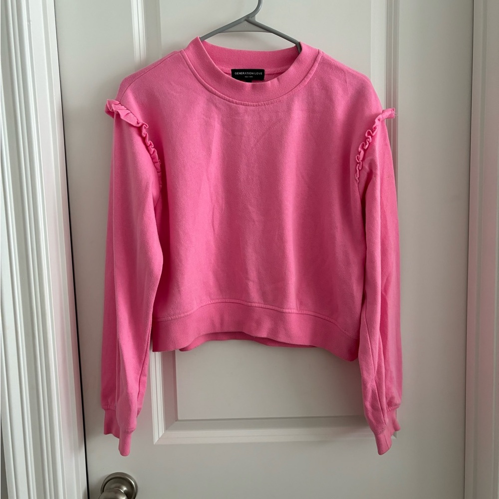 Generation Love Cropped Sweatshirt